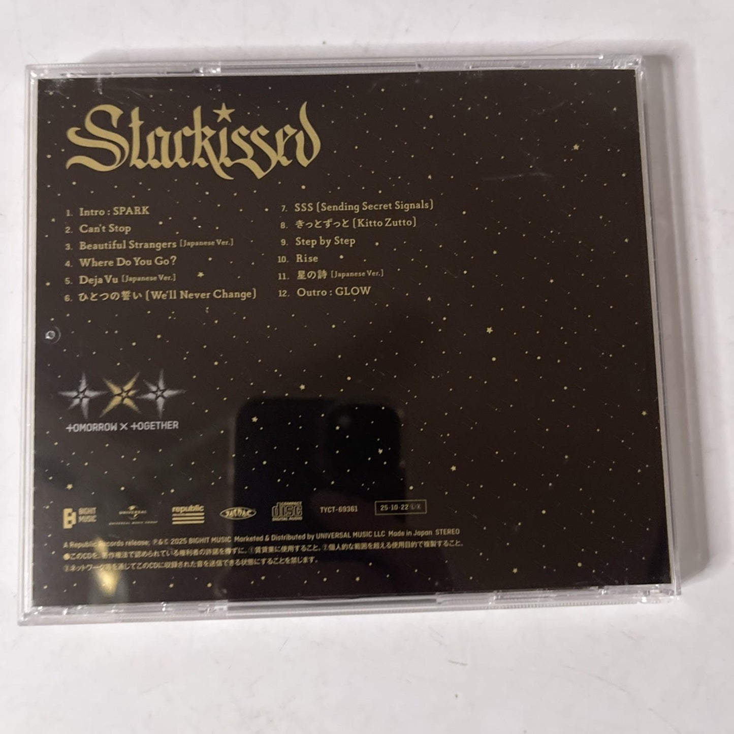 TOMORROW X TOGETHER – Starkissed Beomgyu Version (CD, 2025) Japan Obi