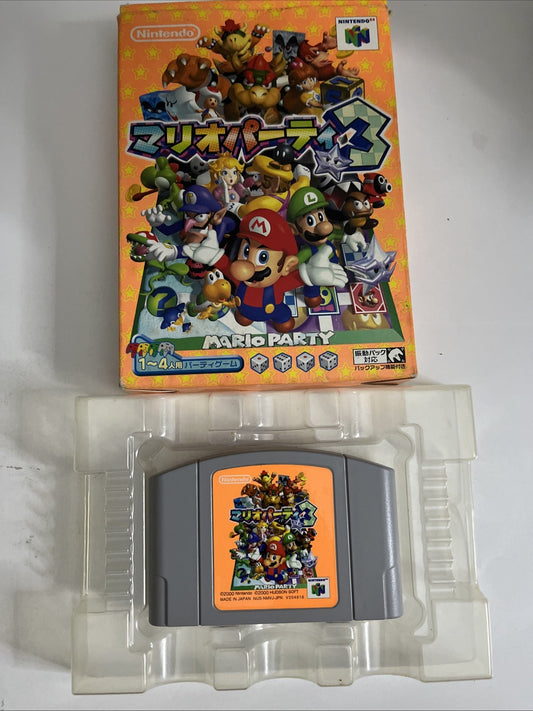 Mario Party 3 N64 Nintendo 64 NTSC-J Japan Game