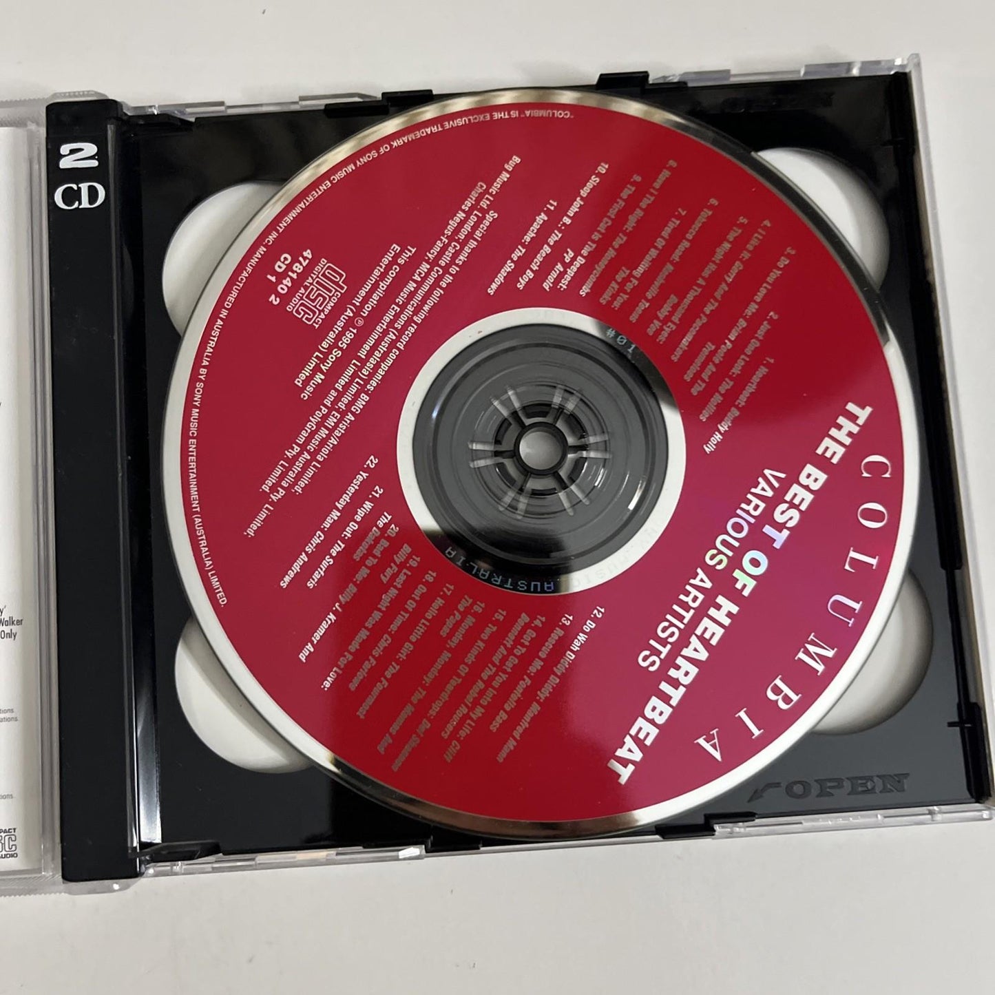 The Best Of Heartbeat - Music From The TV Series And More (CD, 1994. 2-Disc)
