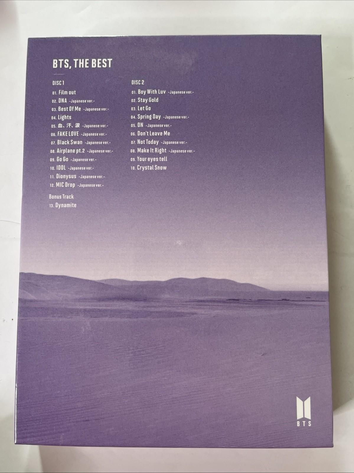 BTS – The Best (CD, 2021, 2-Disc) Japan UICV-9335
