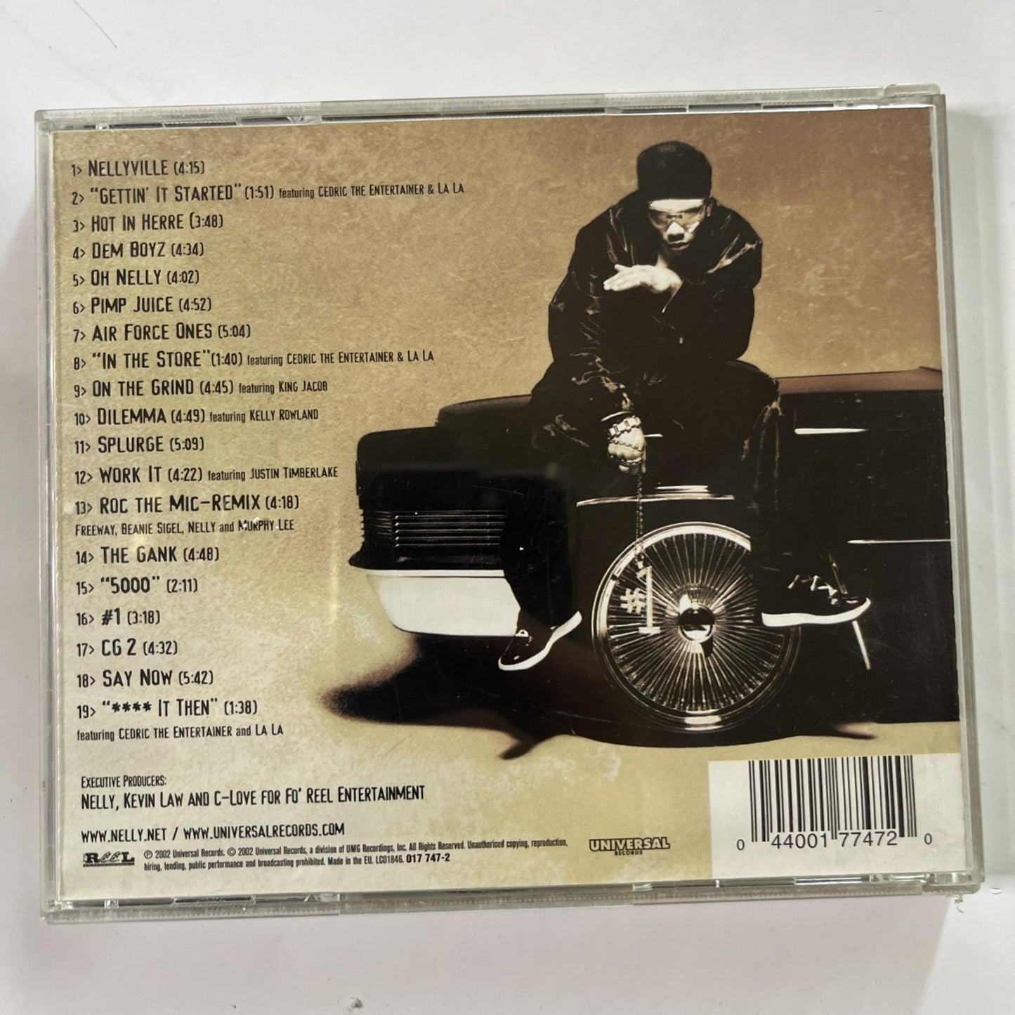 Nelly – Nellyville (CD, 2002) US 440 017 747-2