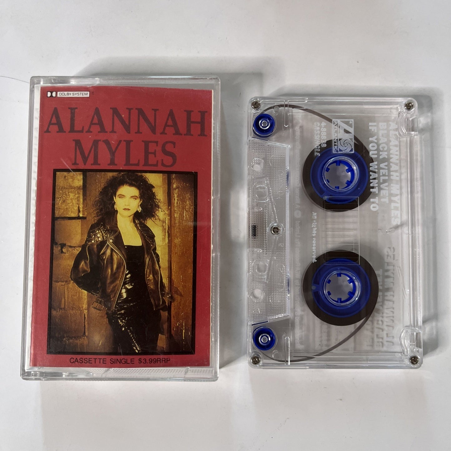 Alannah Myles – Black Velvet (Cassette, 1990) Australia 4-88838