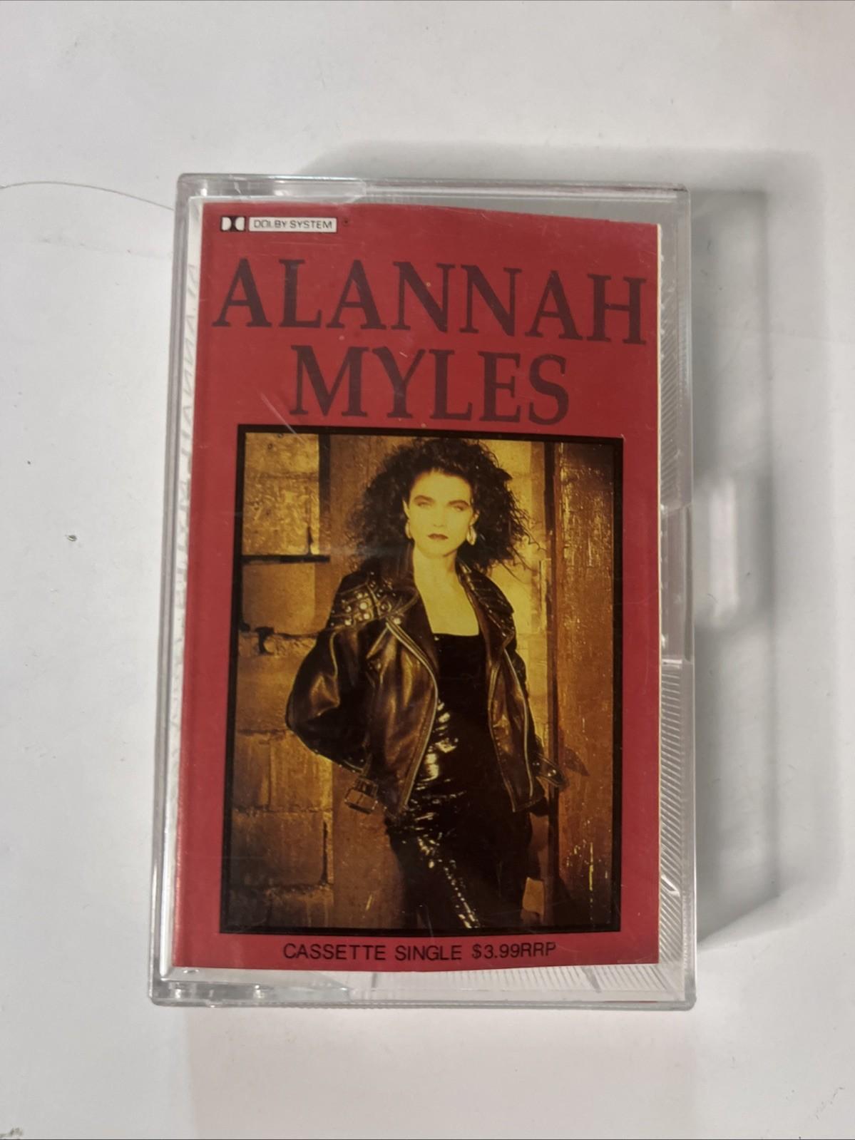 Alannah Myles – Black Velvet (Cassette, 1990) Australia 4-88838