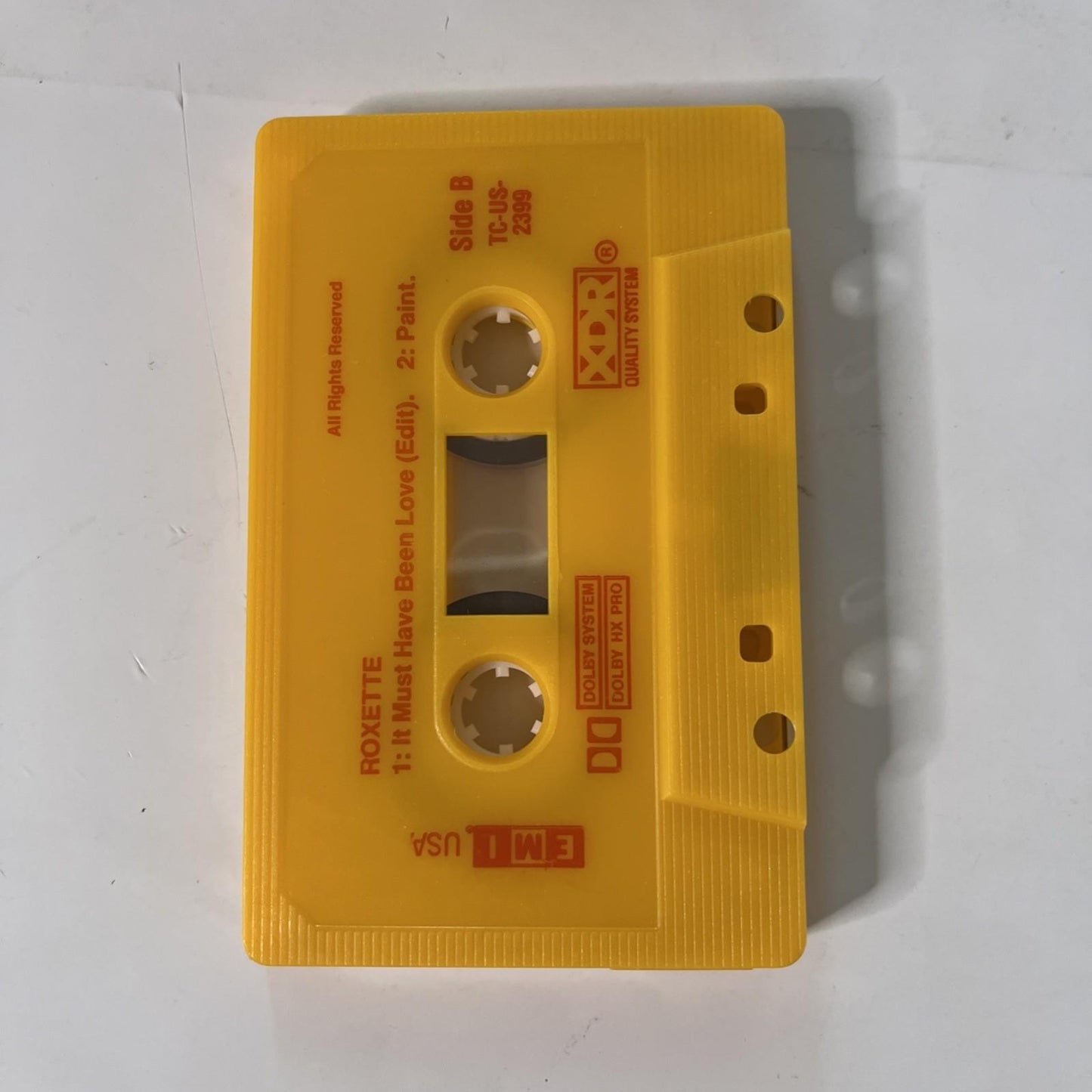 Roxette – It Must Have Been Love (Cassette, 1990) Australasia TCUS 2399