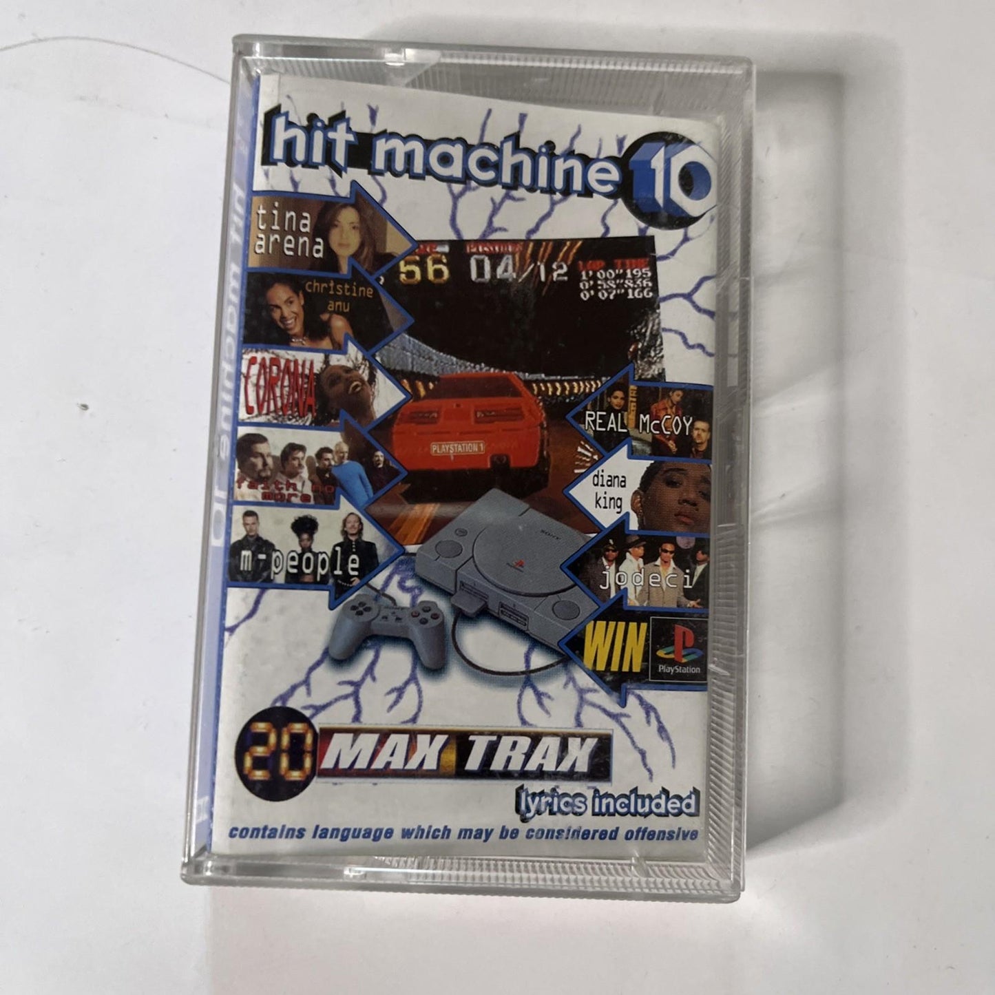 Various – Hit Machine 10 (Cassette, 1995) Australia 481339 4