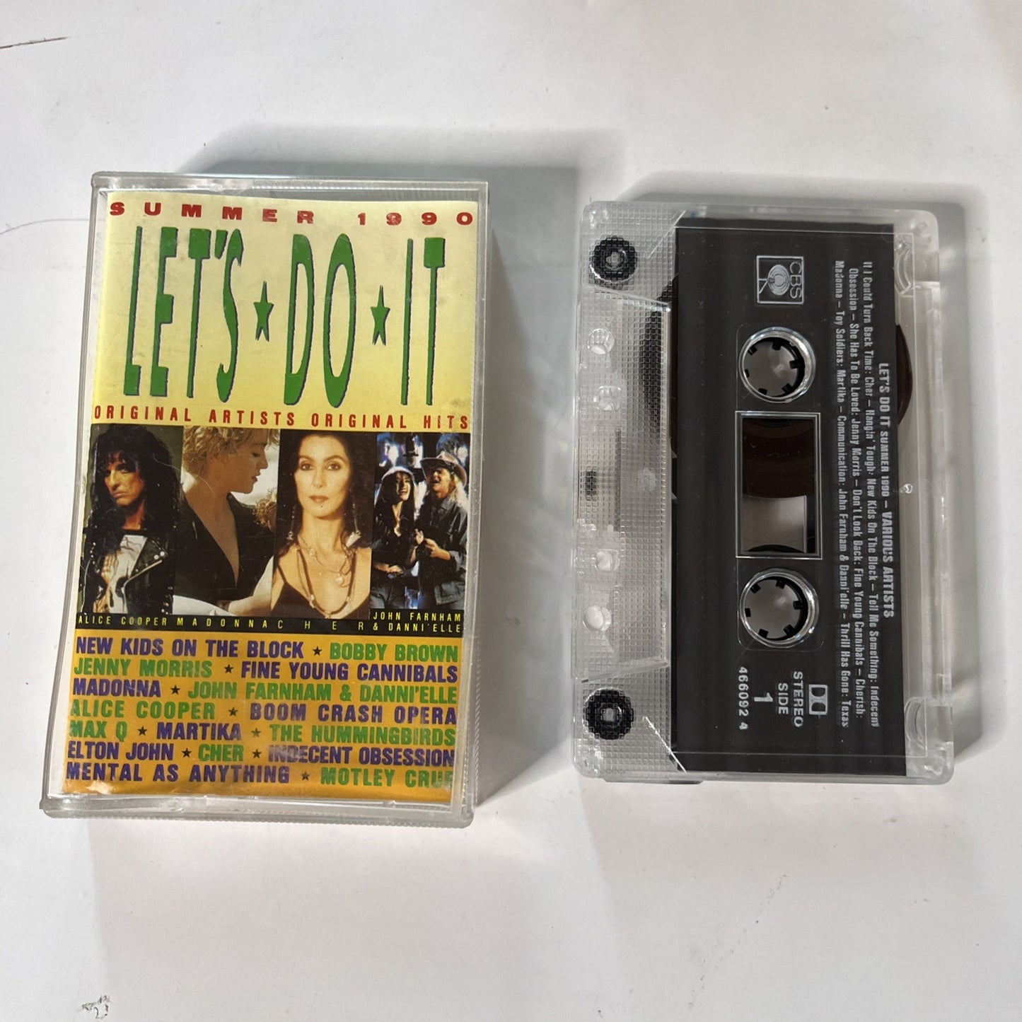 Various – Let's Do It - Summer 1990 (Cassette, 1989) Australia 466092 4