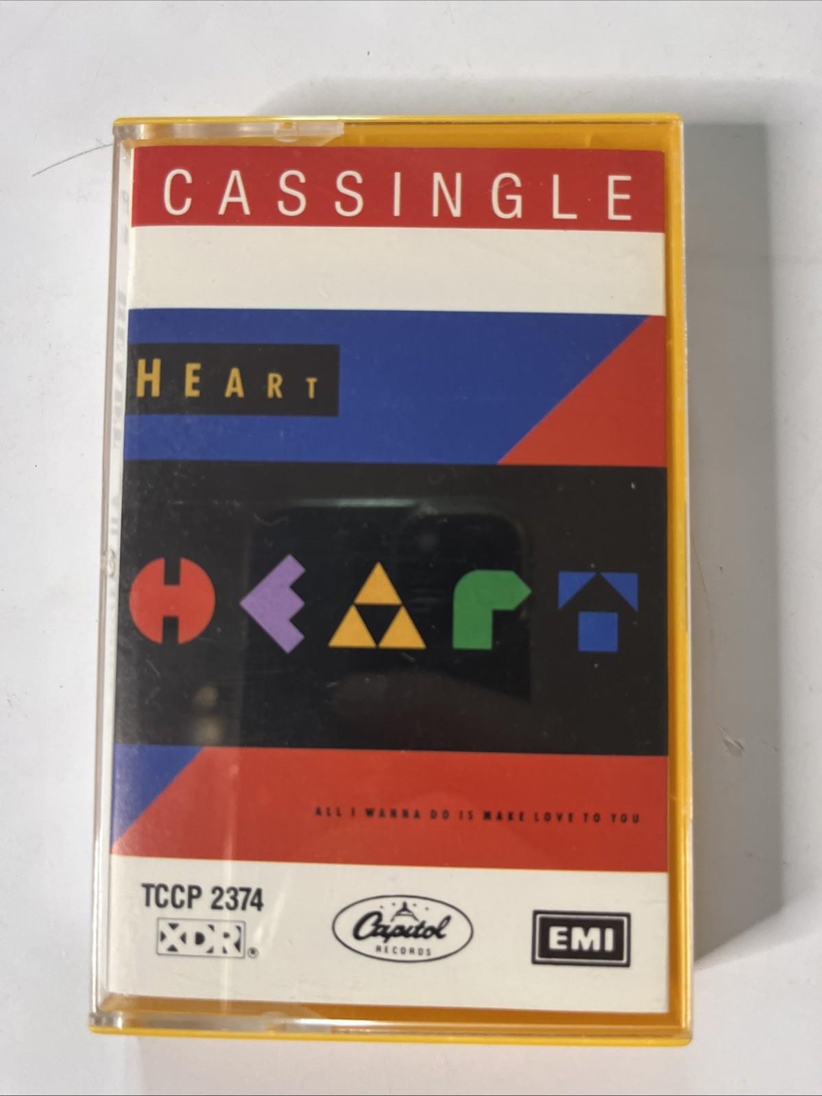 Heart – All I Wanna Do Is Make Love To You (Cassette, 1990) TCCP 2374