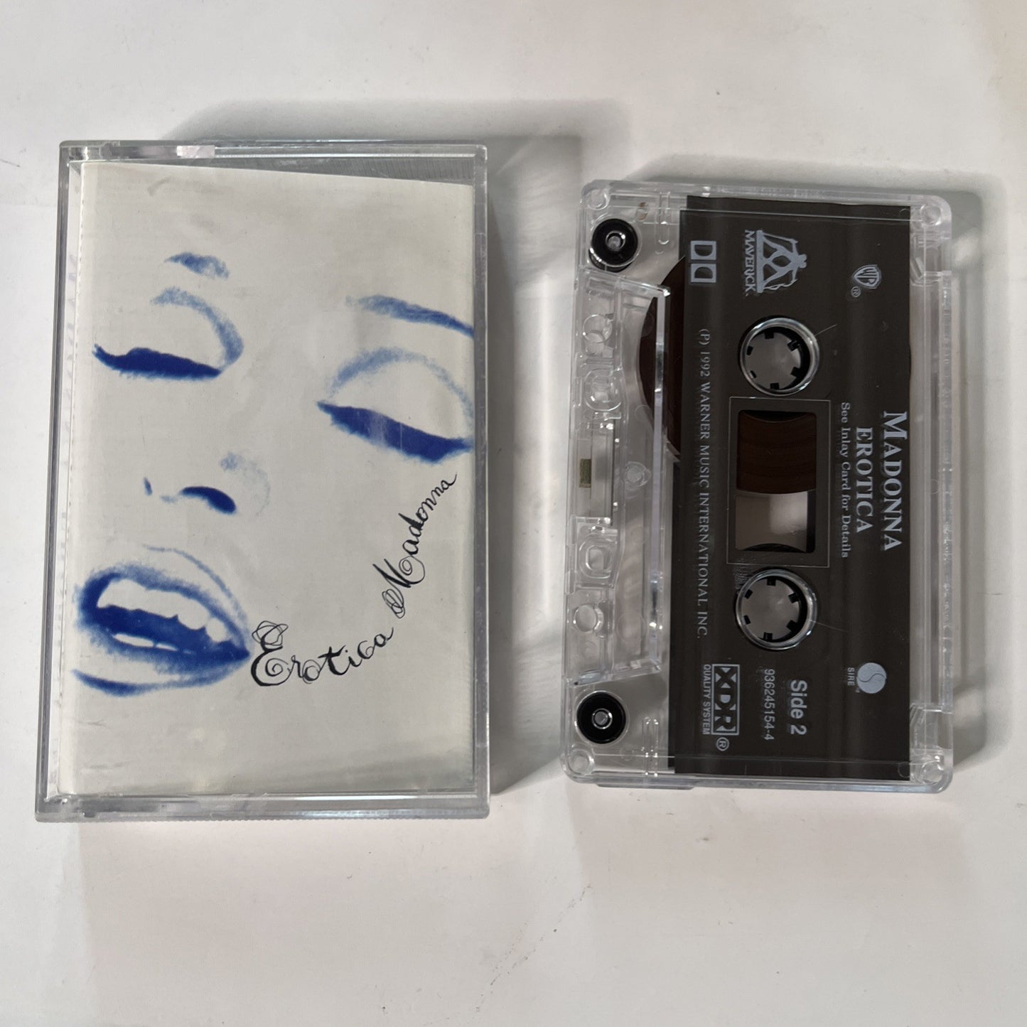Madonna – Erotica (Cassette, 1992) Australia 936245154-4