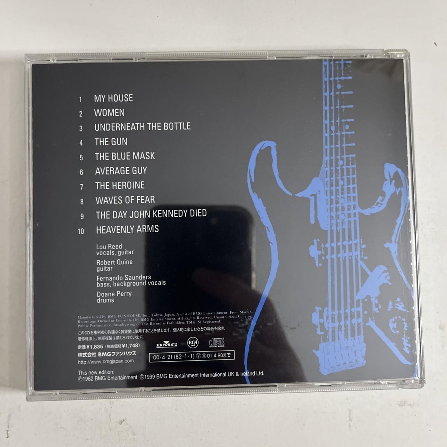 Lou Reed – The Blue Mask (CD, 2000) Japan BVCM-35057