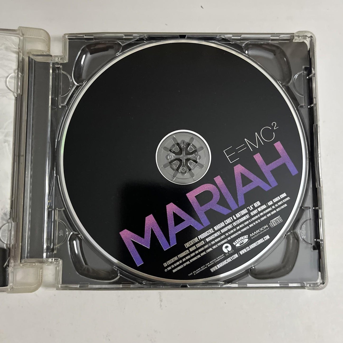 Mariah Carey – E=MC² (CD, 2008) US B0010272-02