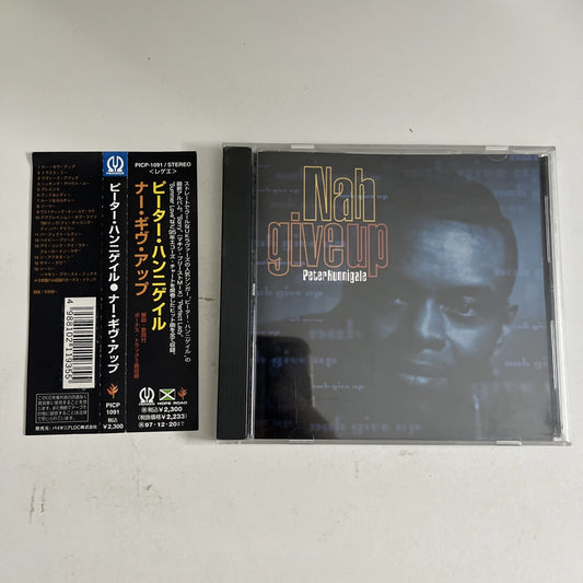 Peter Hunnigale – Nah Give Up (CD, 1995) Japan Obi PICP1091