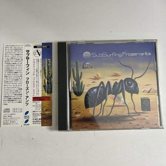 SubSurfing – Frozen Ants (CD, 1995) Japan Obi, Bonus Track SRCS 7670