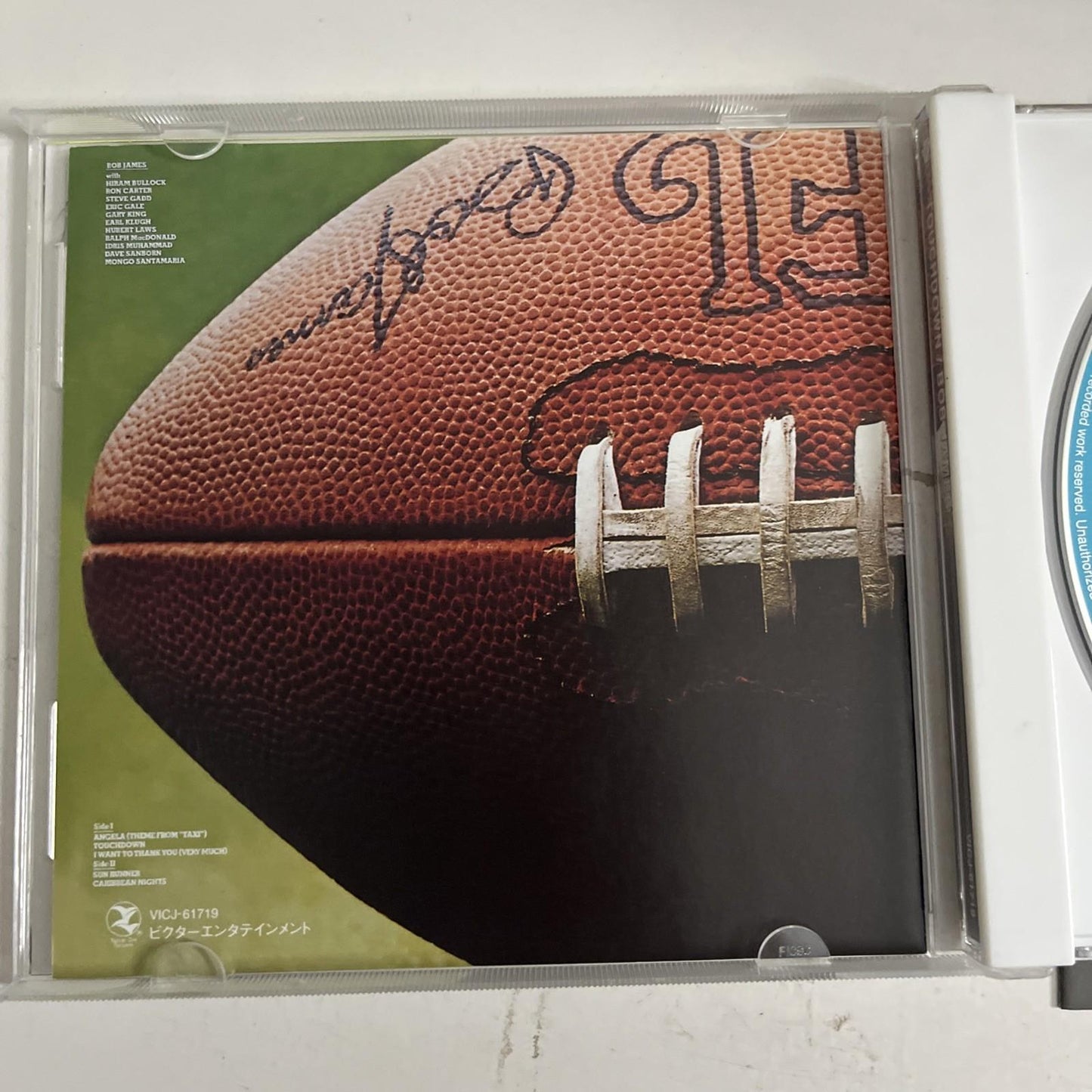 Bob James – Touchdown (CD, 2015) Japan VICJ-61719