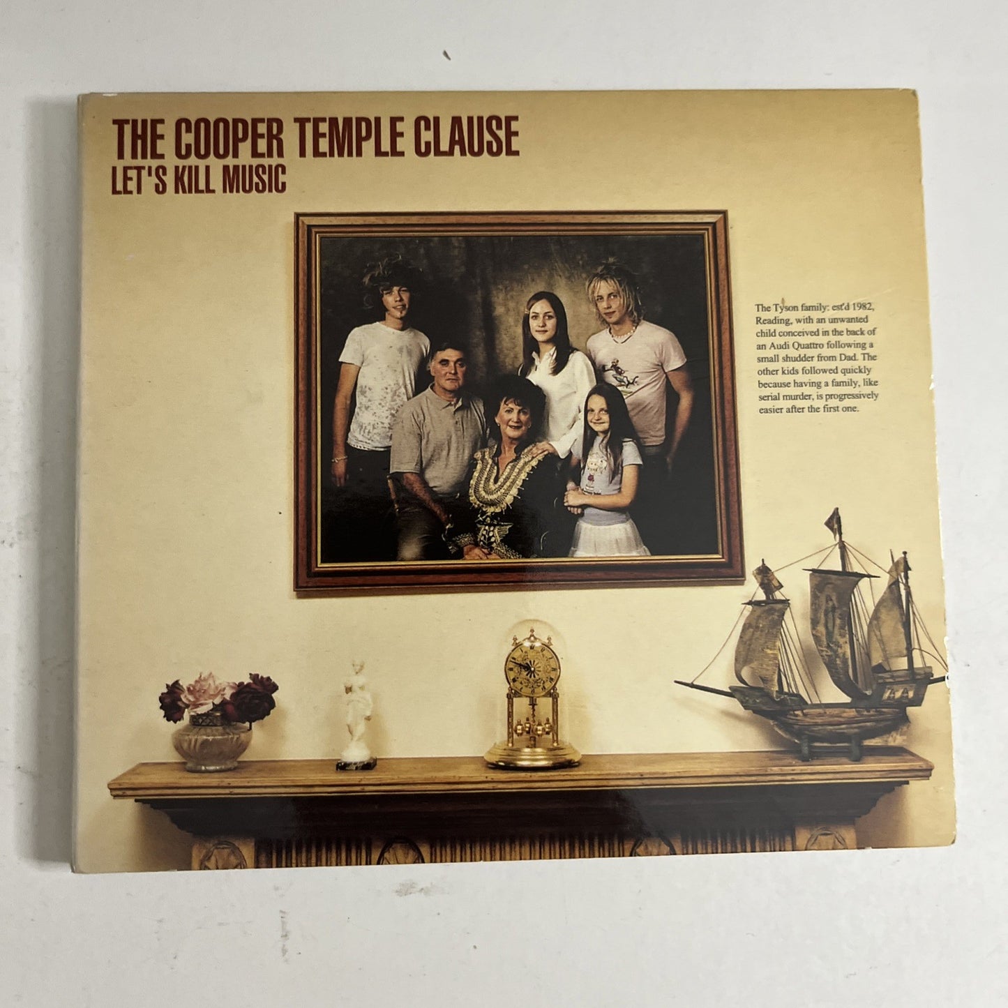 The Cooper Temple Clause – Let's Kill Music (CD, 2001) UK Enhanced, Digipak