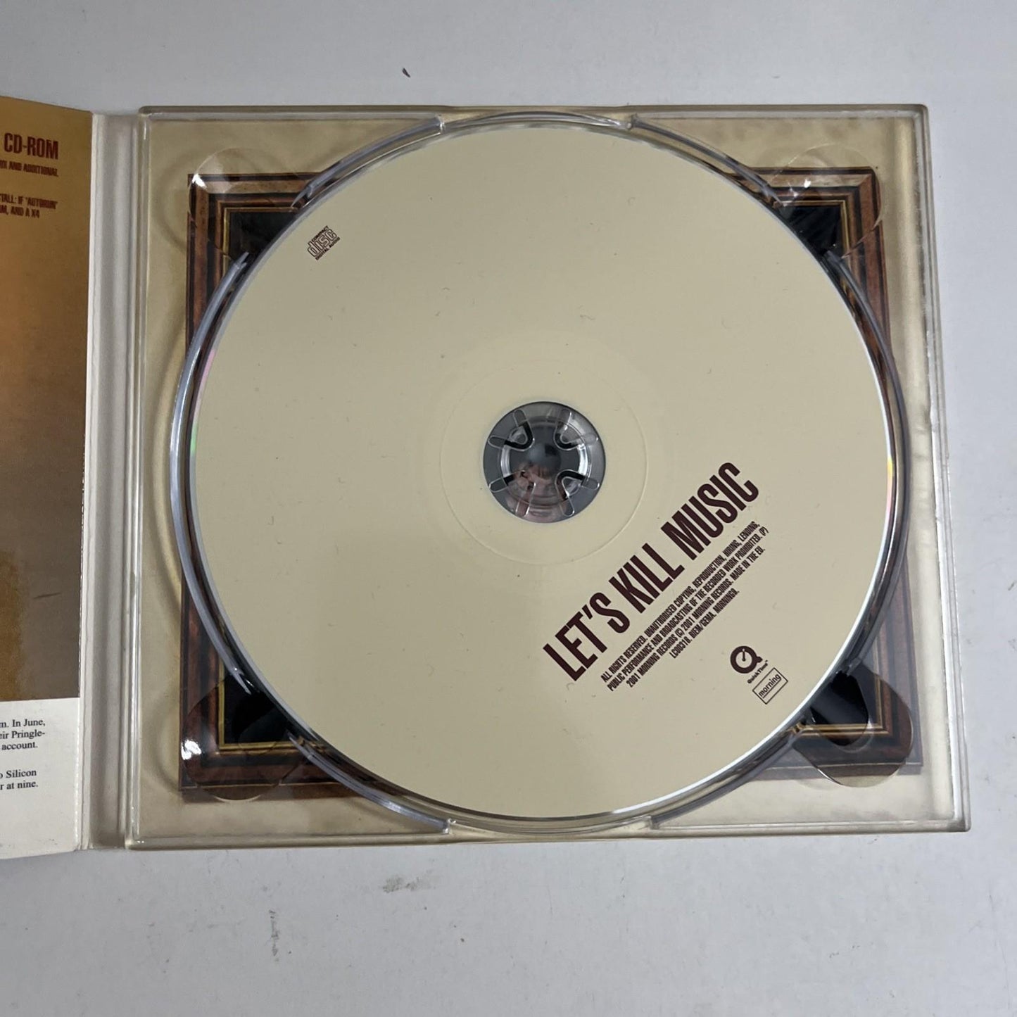 The Cooper Temple Clause – Let's Kill Music (CD, 2001) UK Enhanced, Digipak