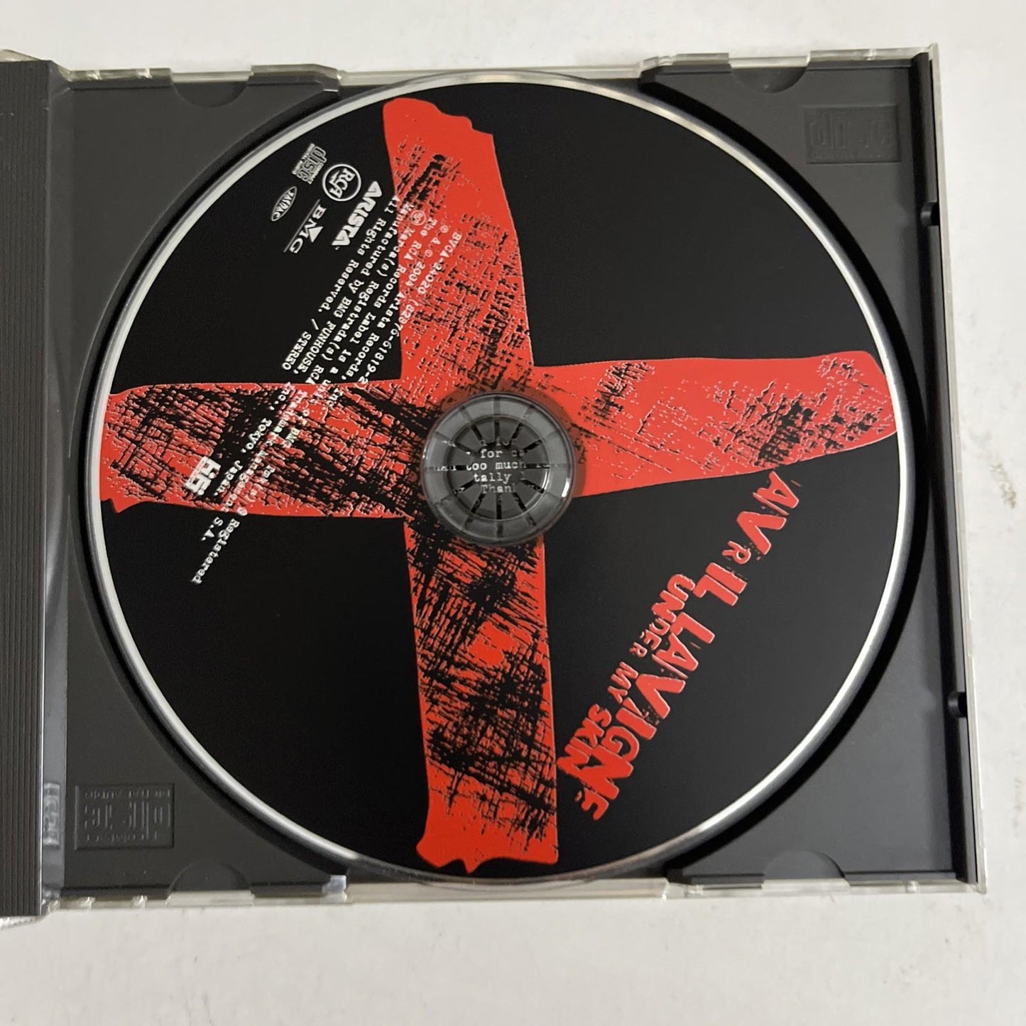 Avril Lavigne – Under My Skin (CD, 2004) Japan Poster, Bonus Track BVCA-24020