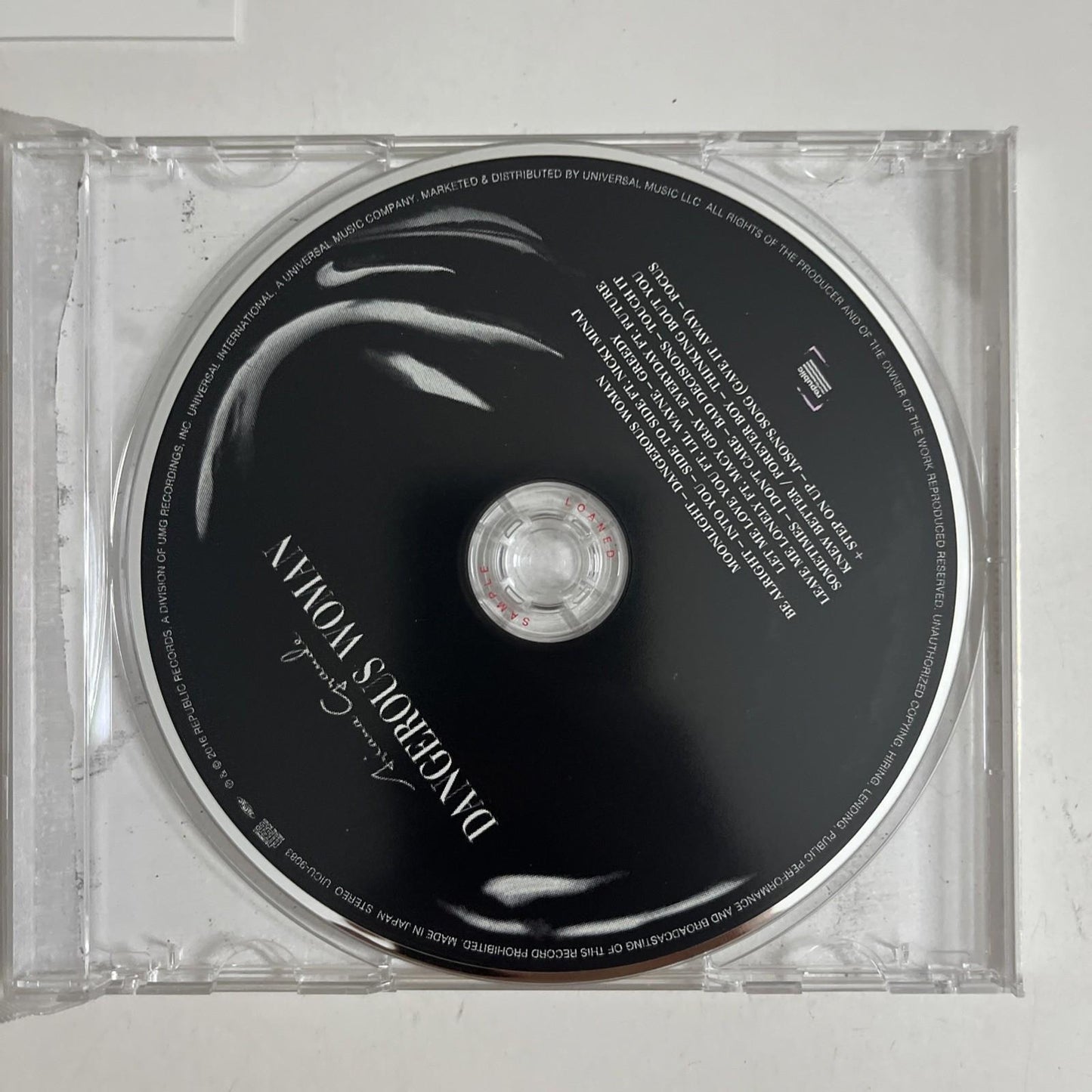 Ariana Grande – Dangerous Woman (CD, 2016) Japan Obi Deluxe Edition, Bonus Track