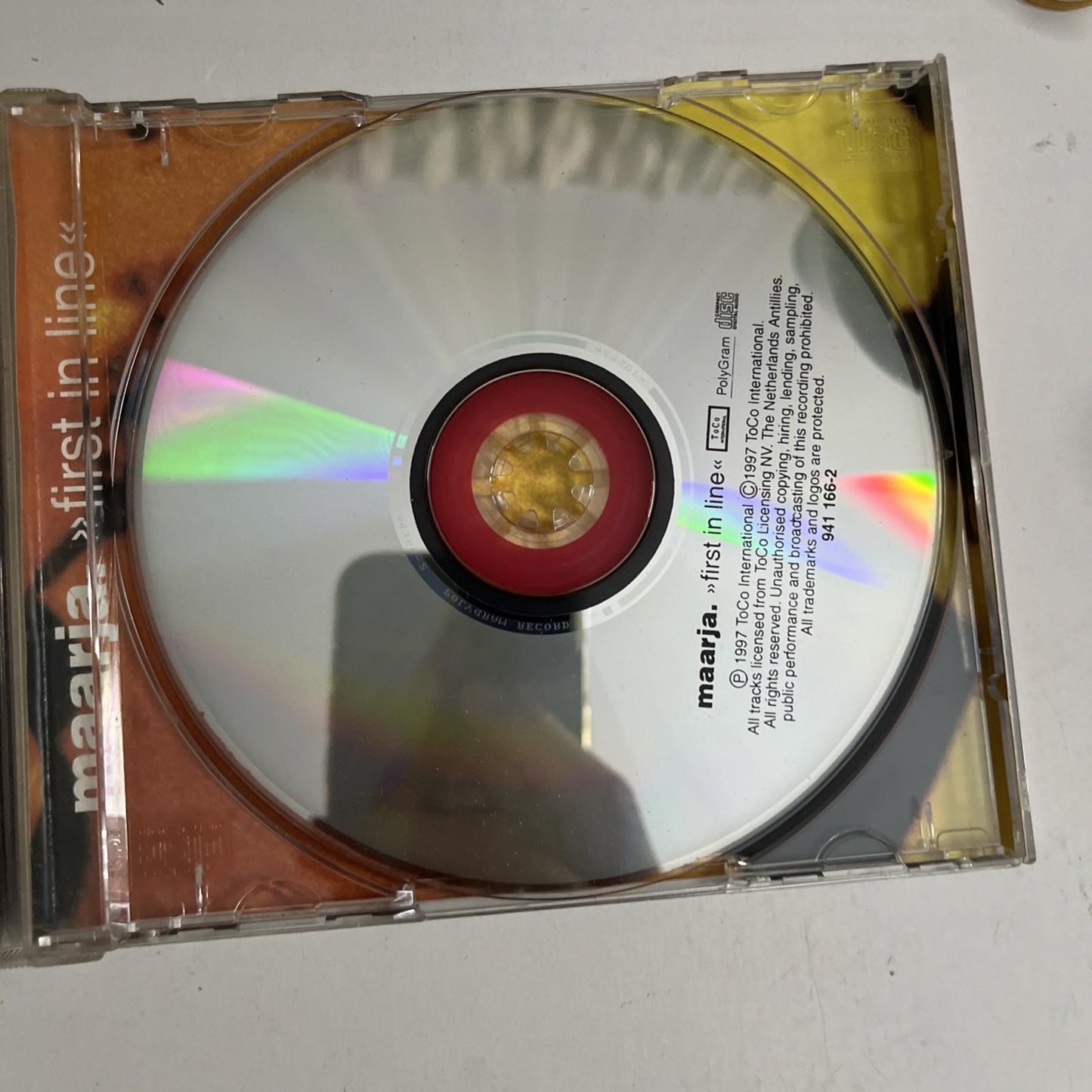 Maarja – First In Line (CD, 1997) Malaysia 941 166-2