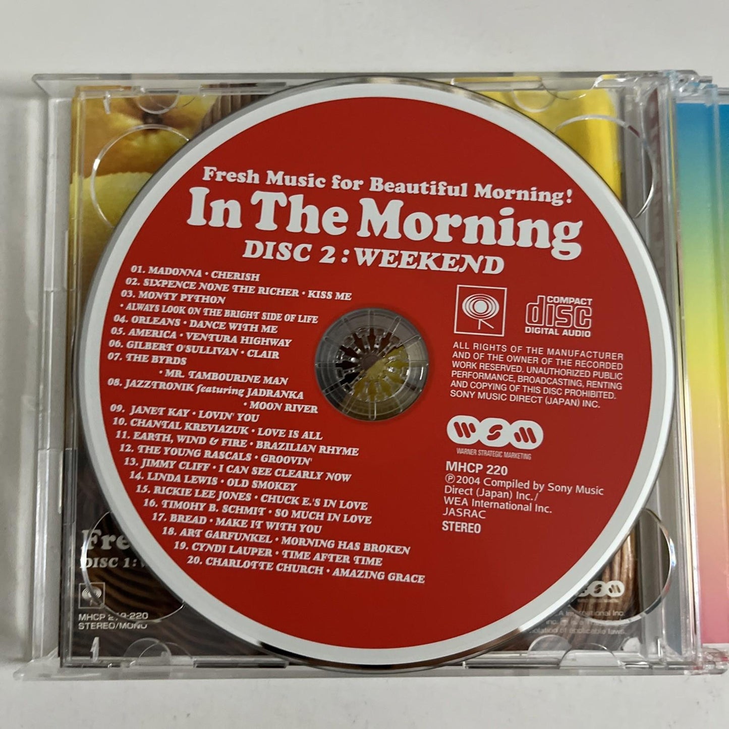 Various – In The Morning (CD, 2004, 2-Disc) Japan MHCP 219-220
