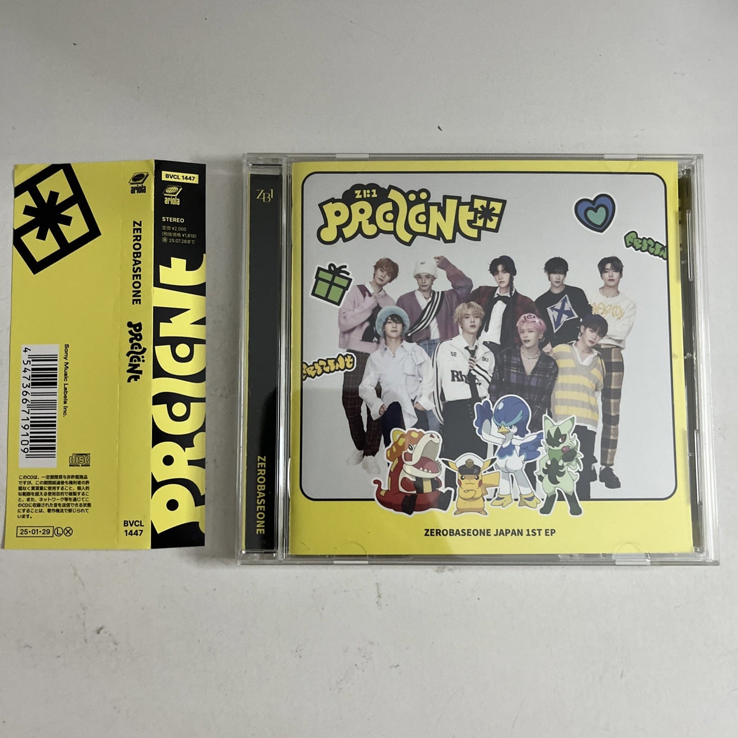 Zerobaseone – Prezent (CD, 2025) Japan Obi BVCL 1447