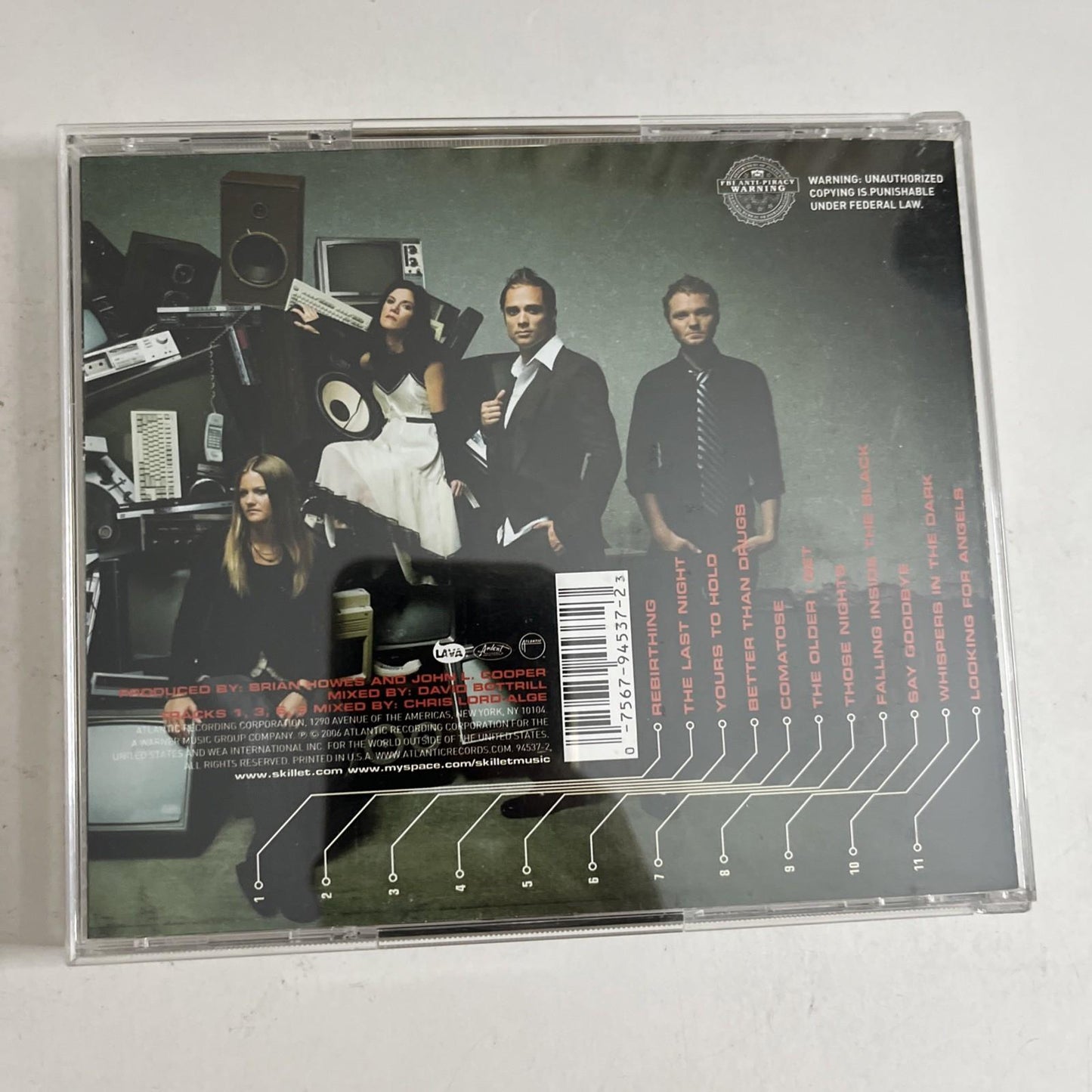 Skillet – Comatose (CD, 2006) US 94537-2