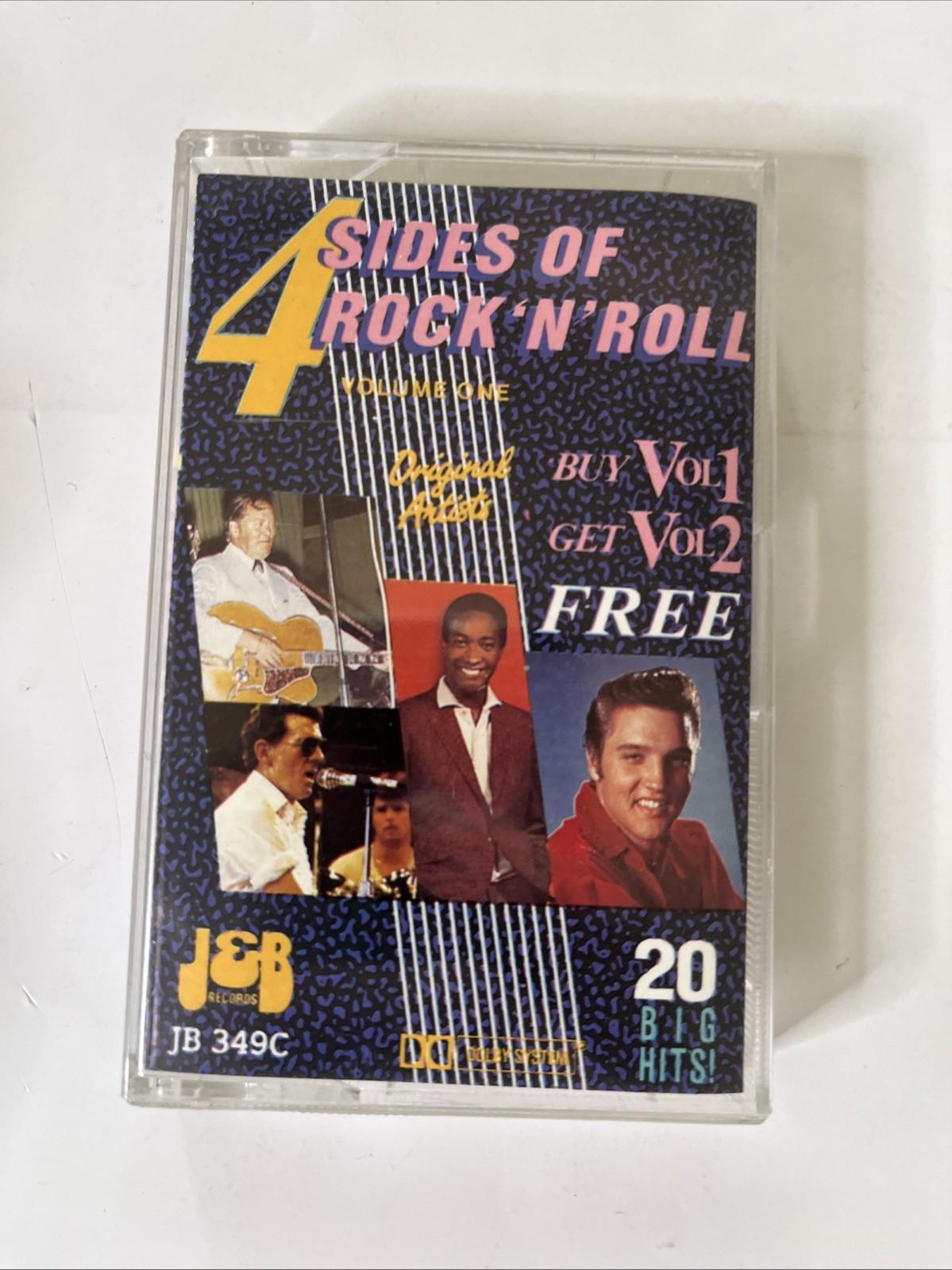 Various – 4 Sides Of Rock 'N' Roll - Volume One (Music Cassette) JB 349C