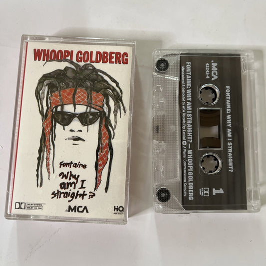 Whoopi Goldberg – Fontaine: Why Am I Straight? (Cassette, 1988) US MCAC-42243