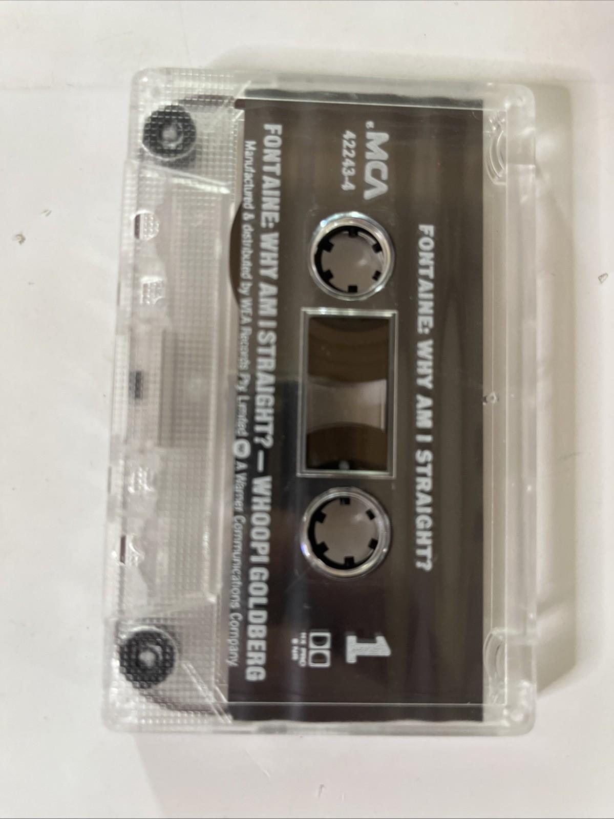 Whoopi Goldberg – Fontaine: Why Am I Straight? (Cassette, 1988) US MCAC-42243