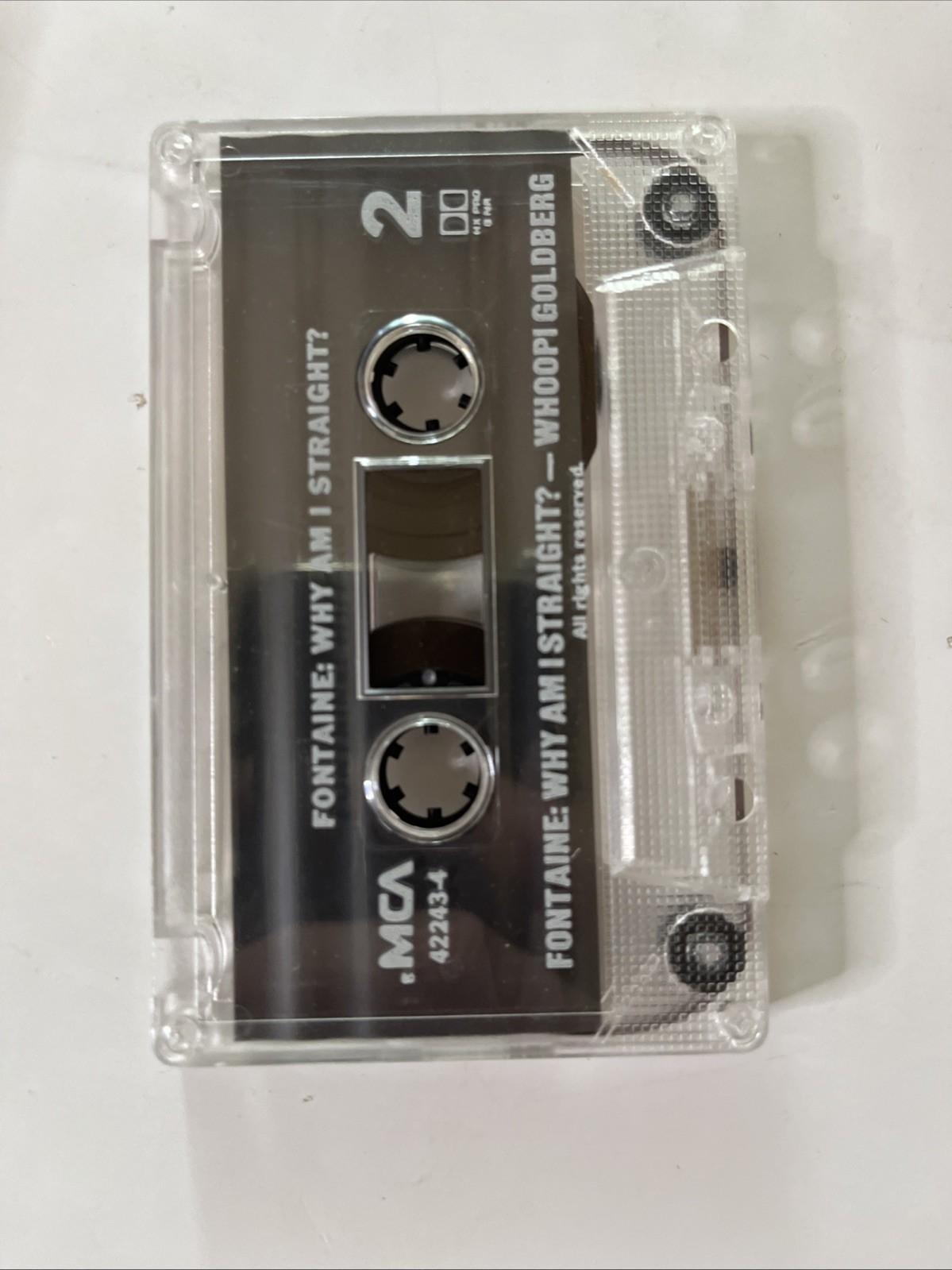 Whoopi Goldberg – Fontaine: Why Am I Straight? (Cassette, 1988) US MCAC-42243