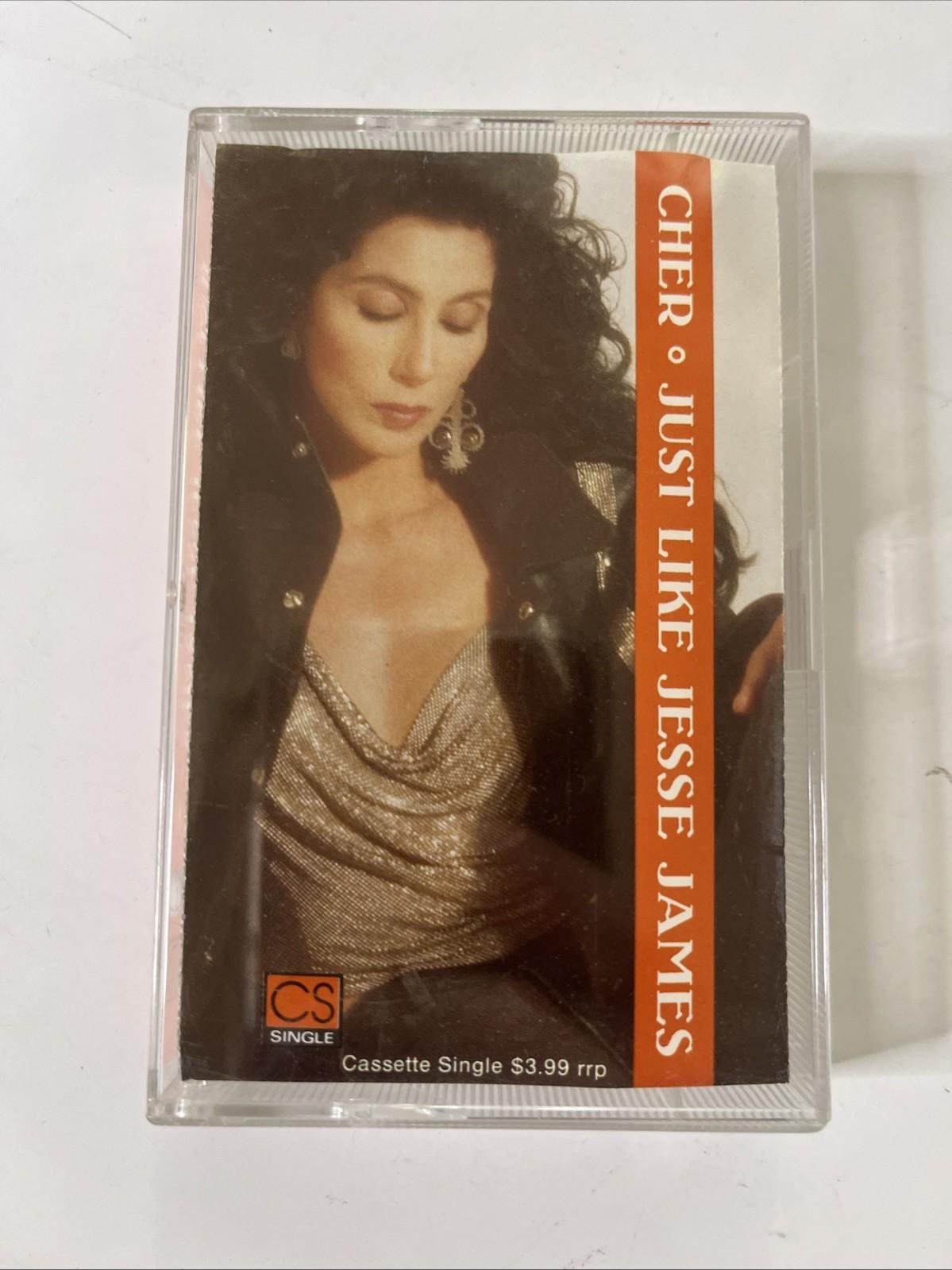 Cher – Just Like Jesse James (Music Cassette, 1989) Australia 4-22844