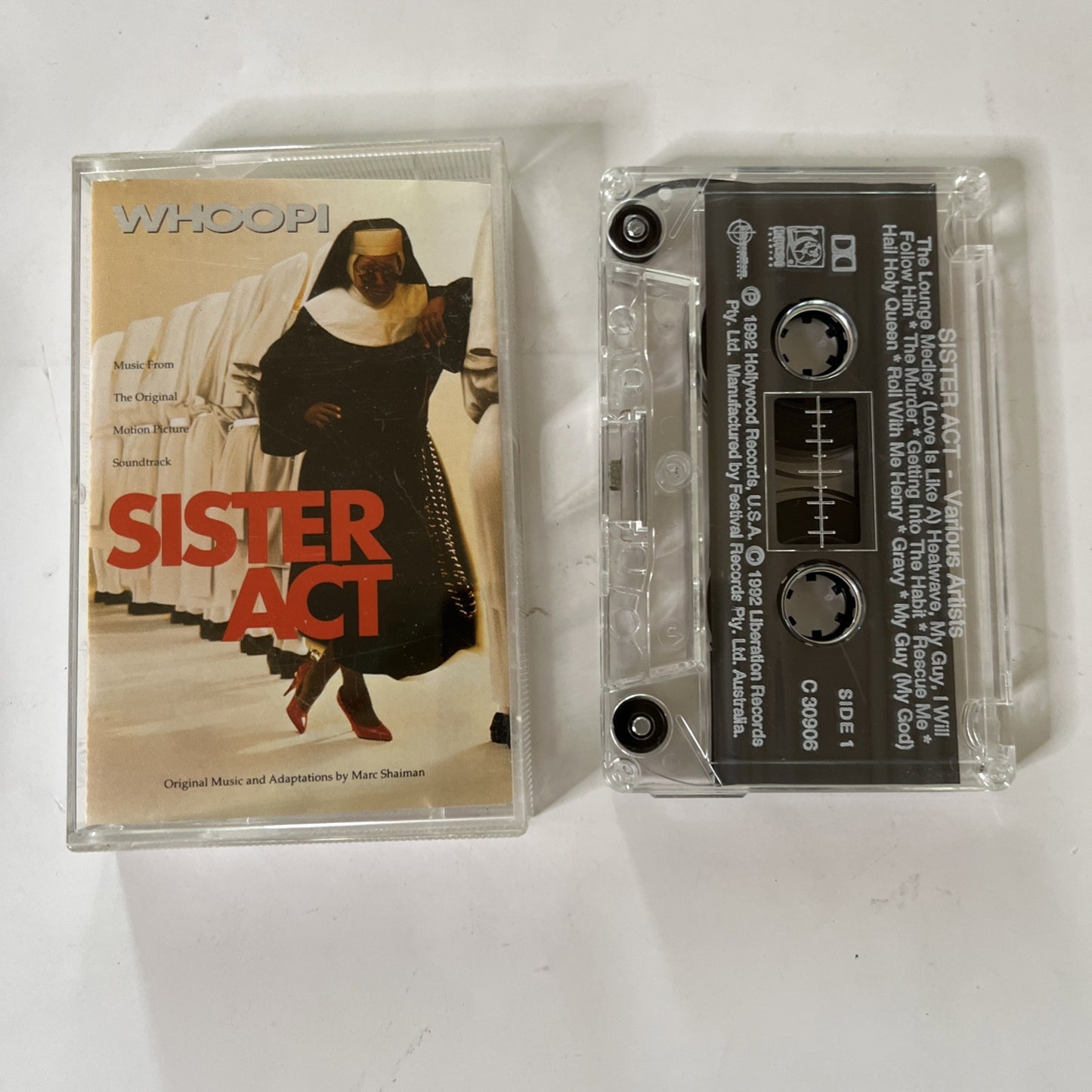Sister Act: Music From The Original Motion Picture Soundtrack (Cassette, 1992)