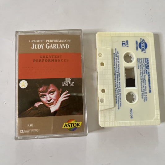 Judy Garland – Greatest Performances  (Music Cassette) Australia ASH 2078