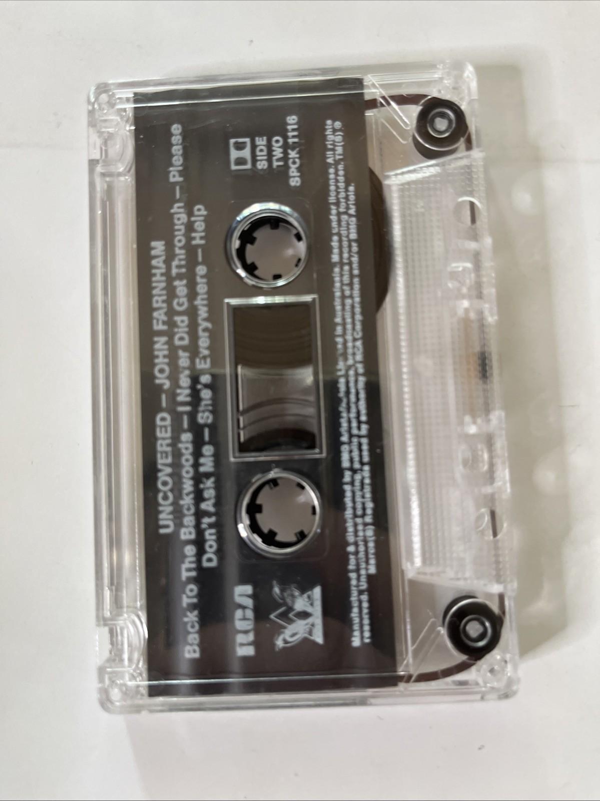 John Farnham – Uncovered (Cassette, 1980) Australasia SPCK 1116