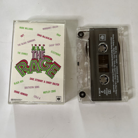 Various – 1990 All The Rage (Cassette, 1990) Australia 467461 4