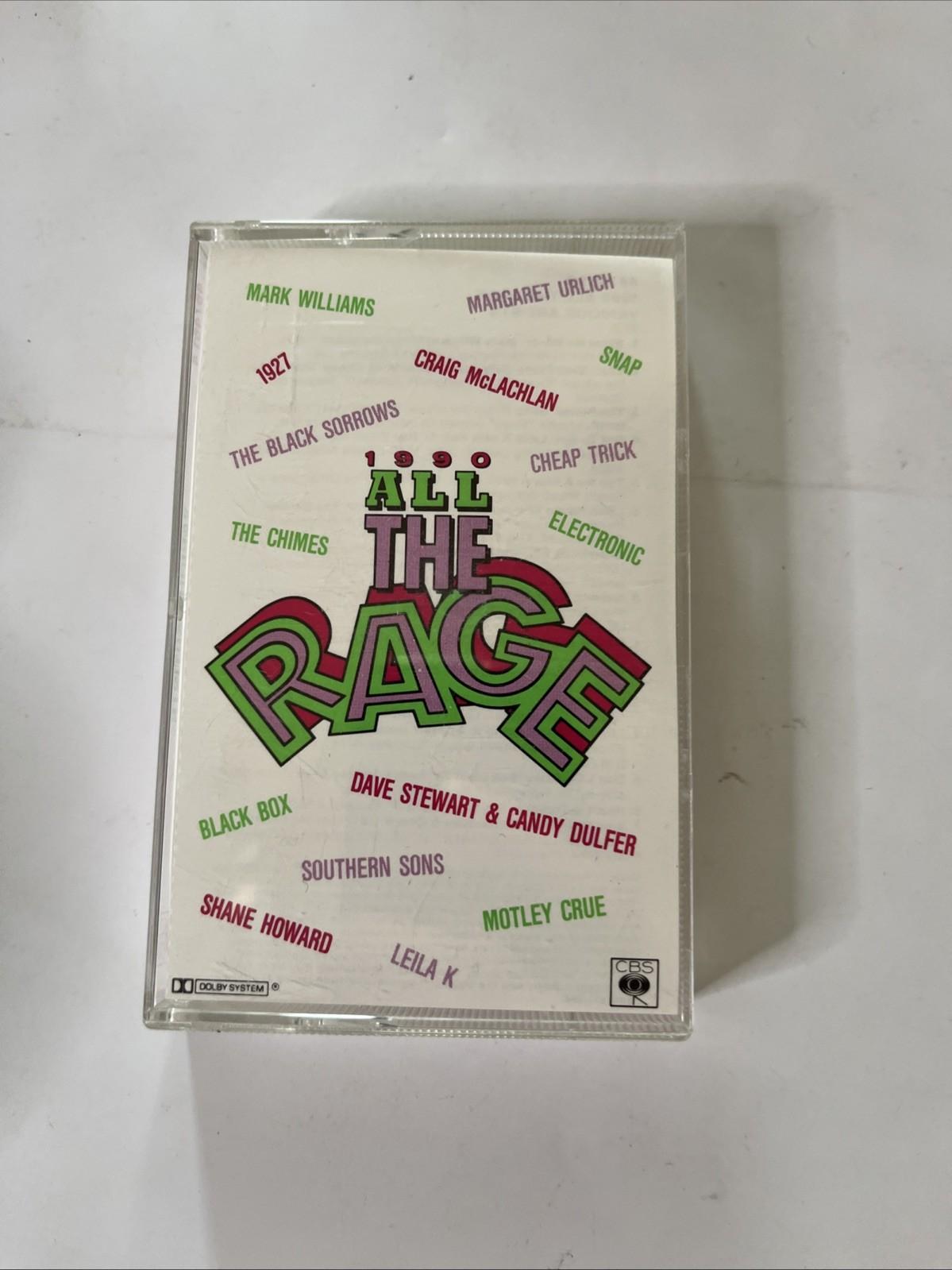 Various – 1990 All The Rage (Cassette, 1990) Australia 467461 4