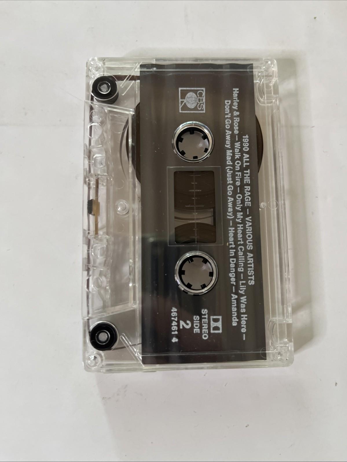 Various – 1990 All The Rage (Cassette, 1990) Australia 467461 4