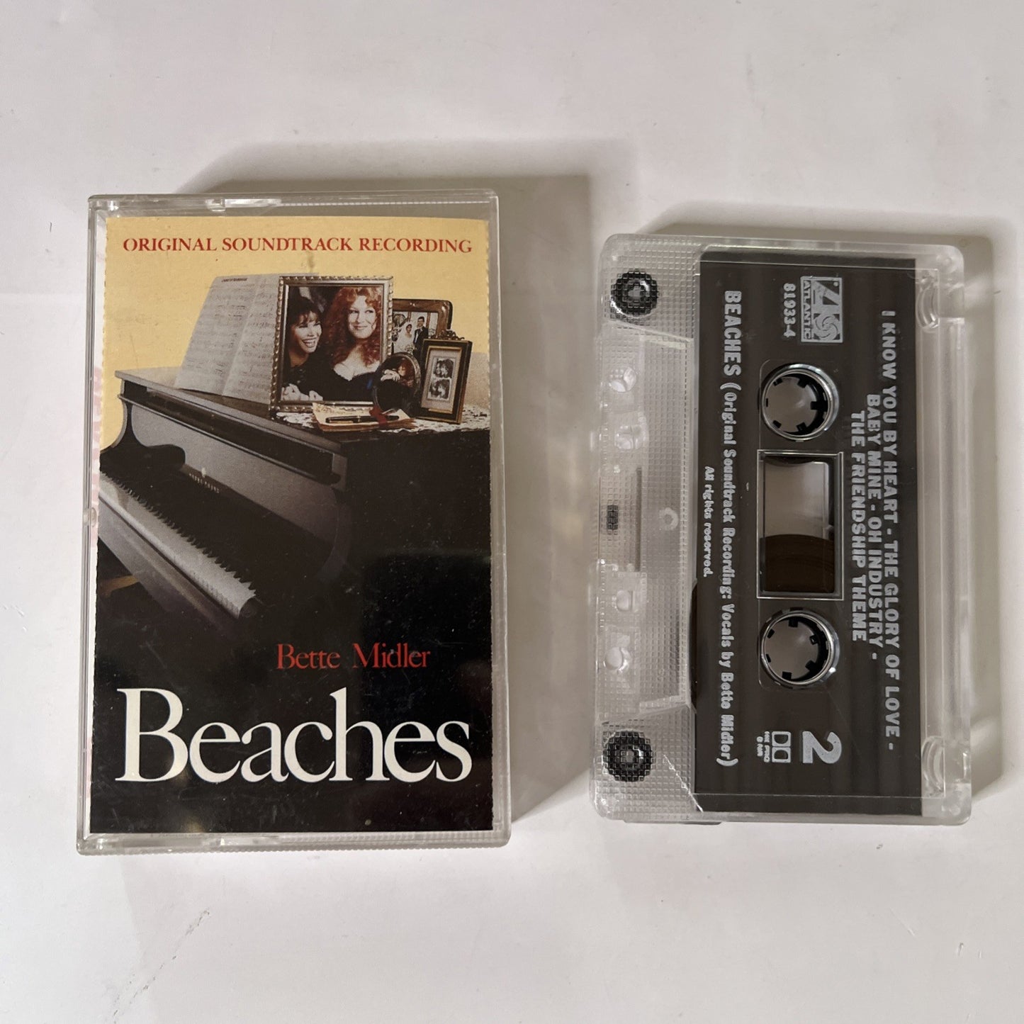 Bette Midler – Beaches (Original Soundtrack Recording) (Music Cassette, 1988)
