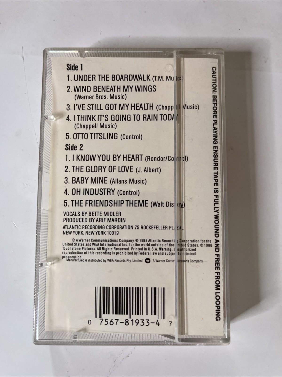 Bette Midler – Beaches (Original Soundtrack Recording) (Music Cassette, 1988)