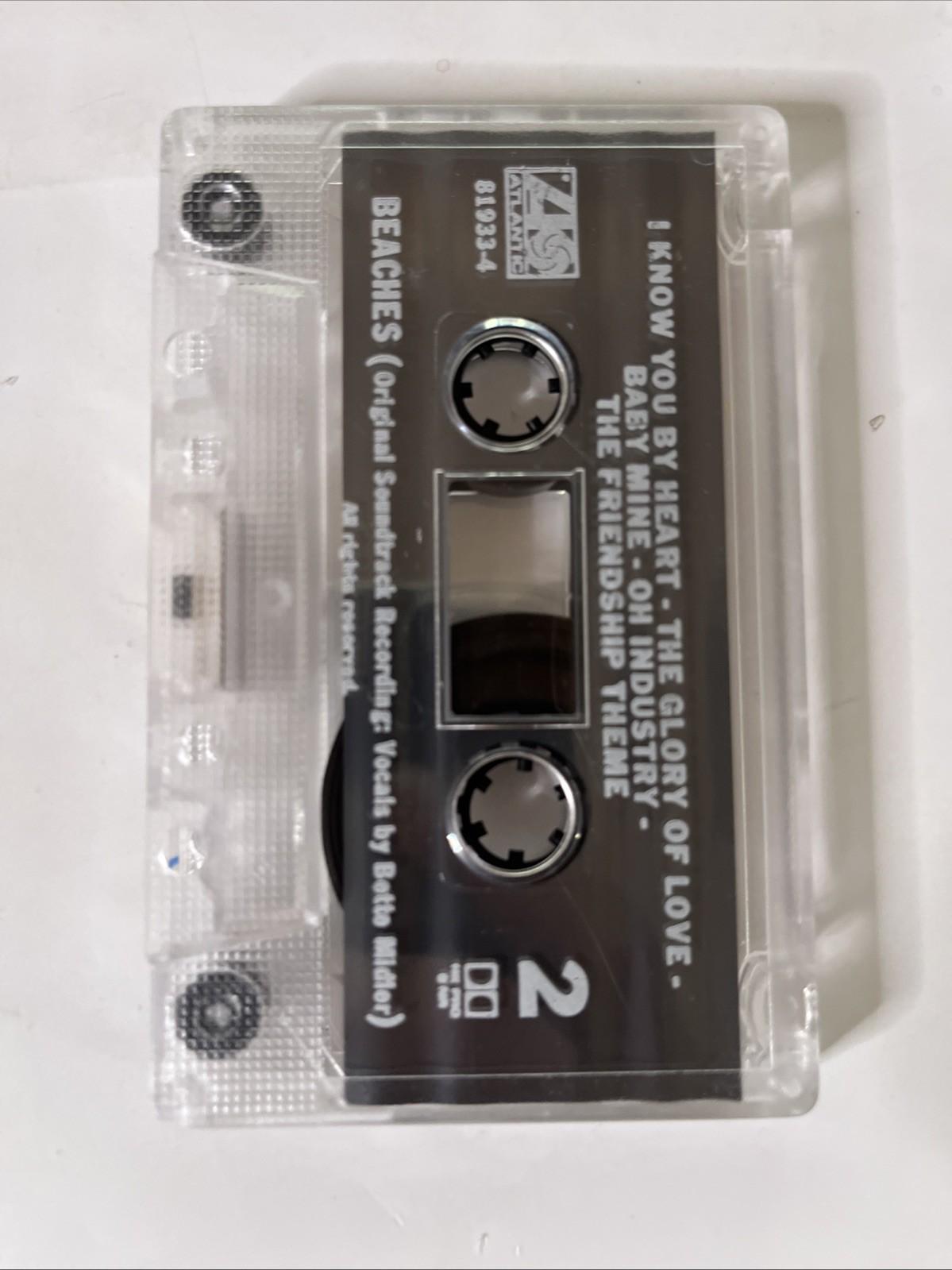 Bette Midler – Beaches (Original Soundtrack Recording) (Music Cassette, 1988)