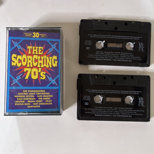 Various – The Scorching 70's (Music Cassette, 2-Tapes) Australia HB126C