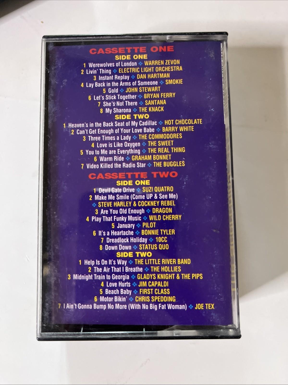 Various – The Scorching 70's (Music Cassette, 2-Tapes) Australia HB126C
