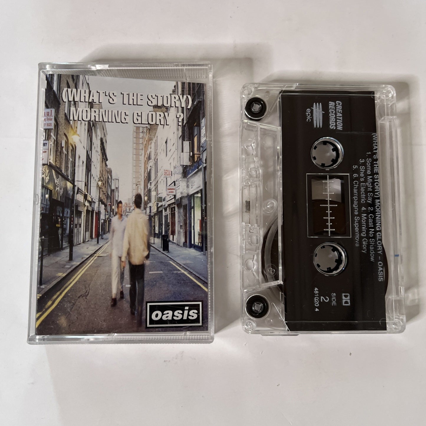 Oasis – (What's The Story) Morning Glory? (Cassette, 1995) Australia 481020 4