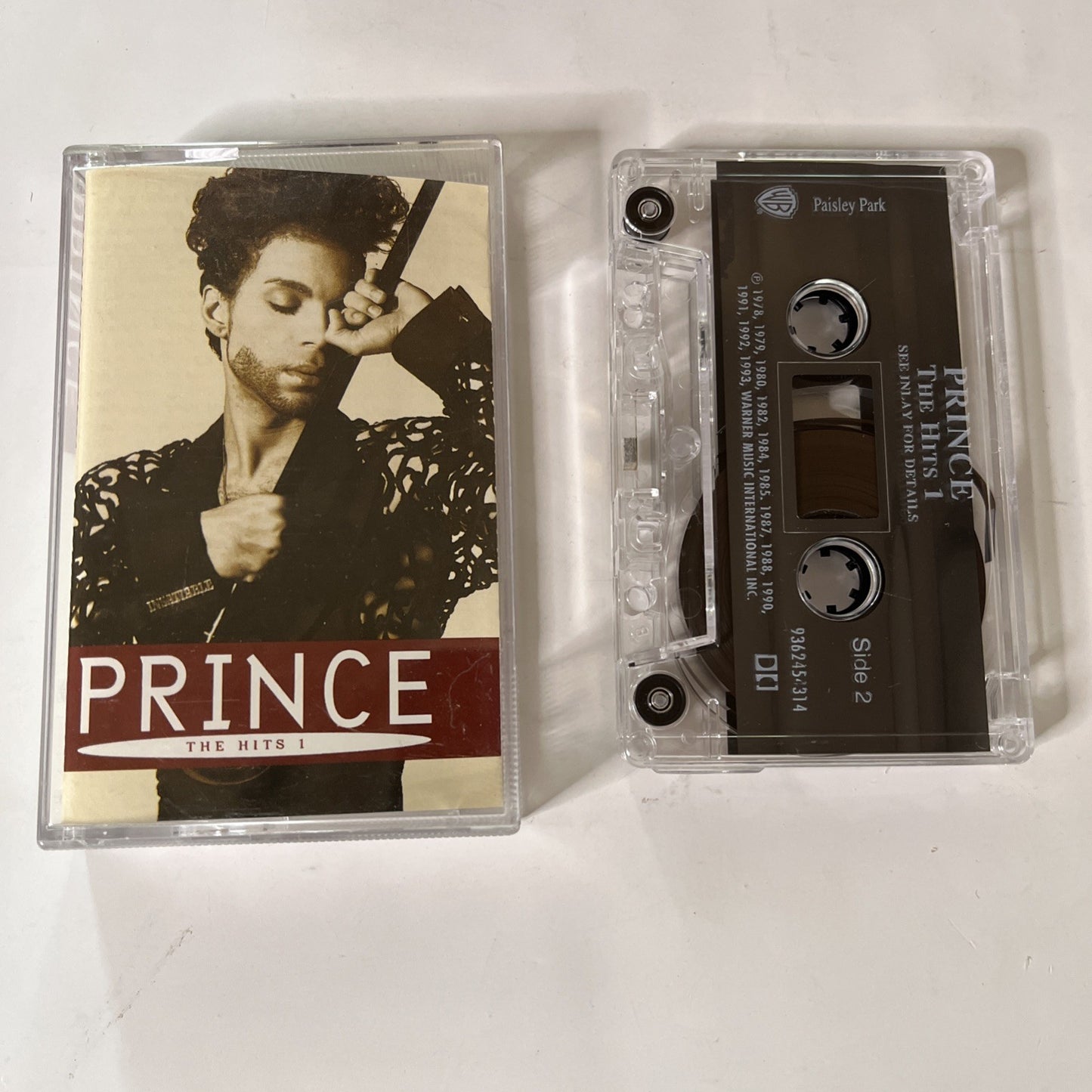 Prince – The Hits 1 (Cassette, 1993) Australia 9362454314