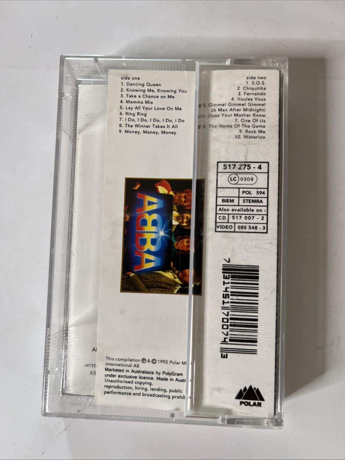 ABBA – Gold (Greatest Hits) (Cassette, 1992) Australia 517 007-4