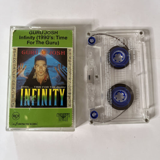 Guru Josh – Infinity (1990's: Time For The Guru) (Cassette, 1990) CS 3475