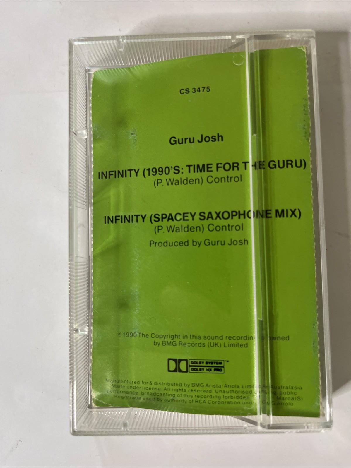 Guru Josh – Infinity (1990's: Time For The Guru) (Cassette, 1990) CS 3475