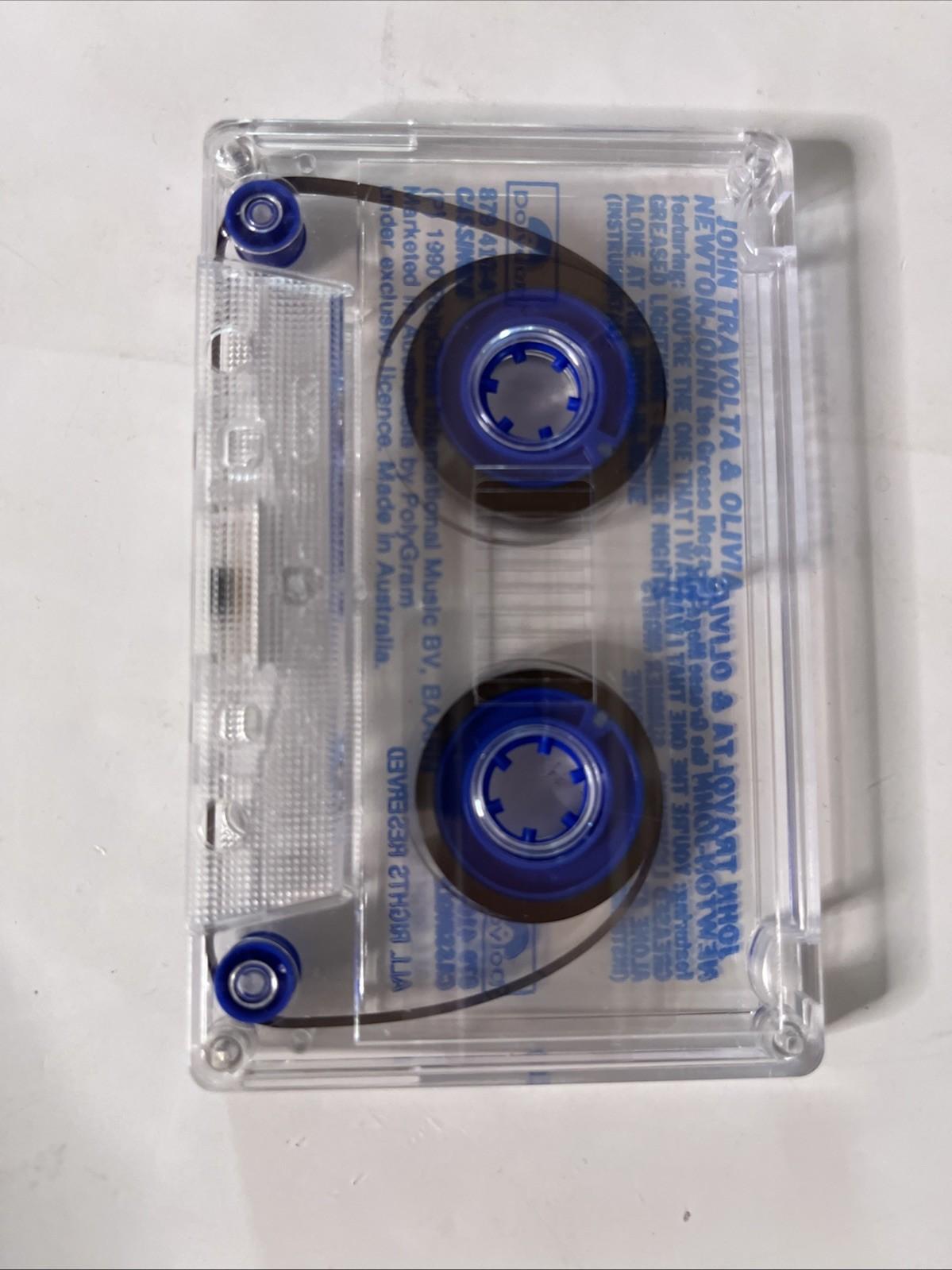 John Travolta, Olivia Newton-John – The Grease Megamix (Music Cassette, 1990) -4