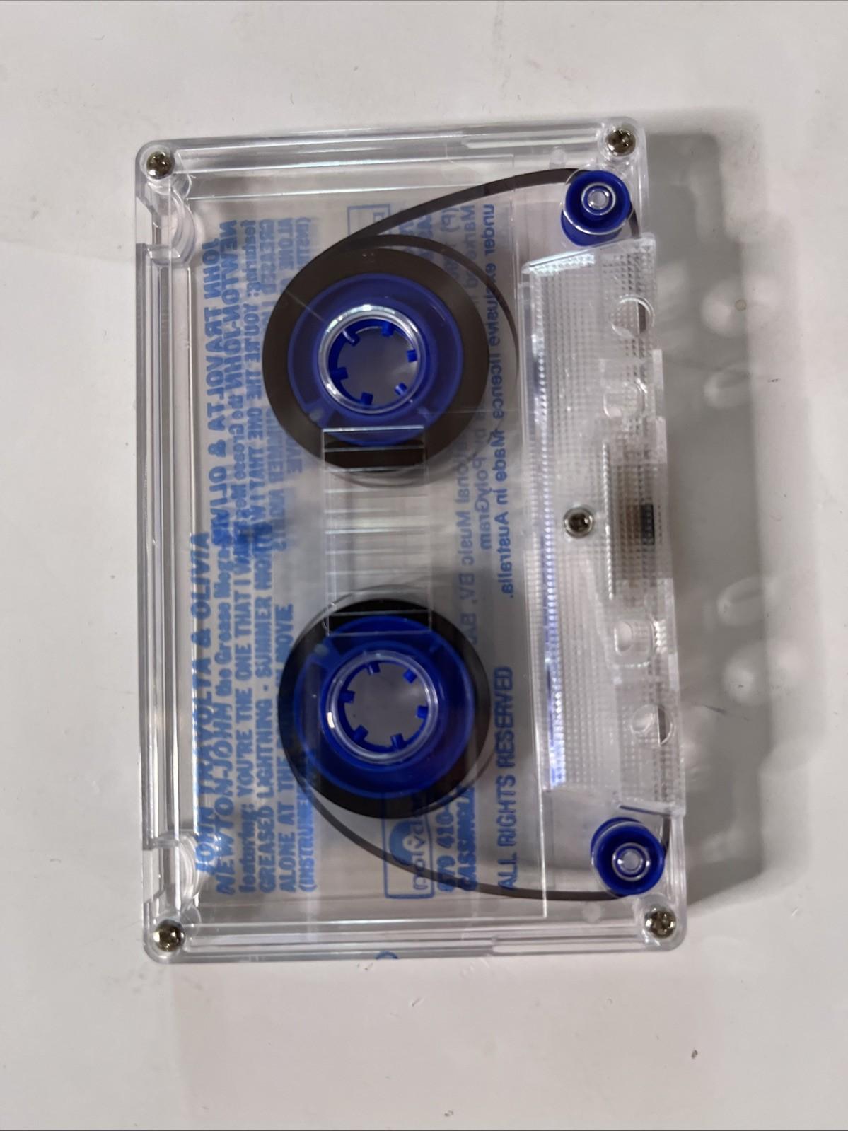 John Travolta, Olivia Newton-John – The Grease Megamix (Music Cassette, 1990) -4
