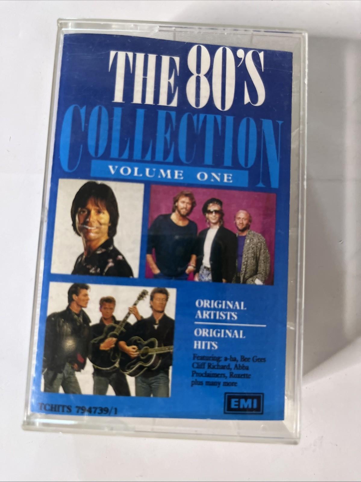 Various – The 80's Collection Volume One (Cassette, 1990, 2-Tapes) Australasia