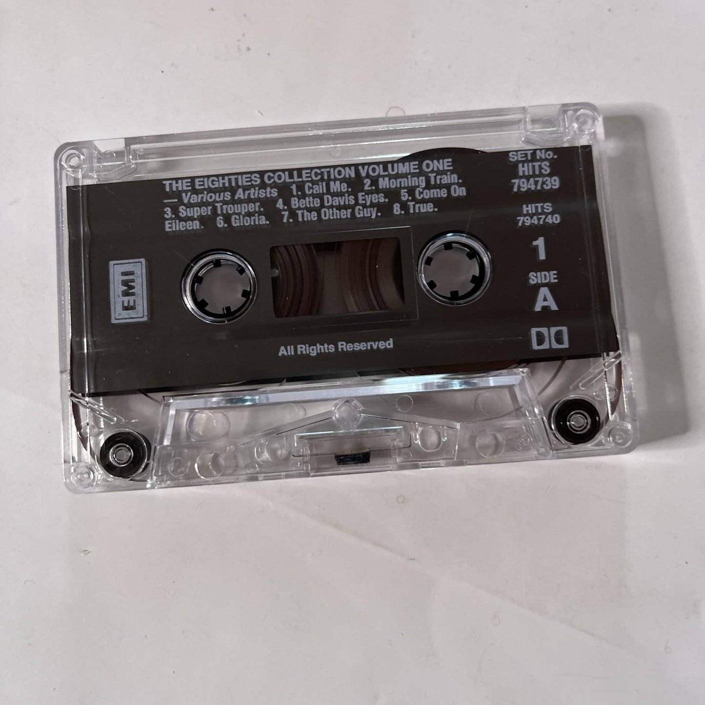 Various – The 80's Collection Volume One (Cassette, 1990, 2-Tapes) Australasia